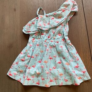 Janie and Jack Flamingo Dress